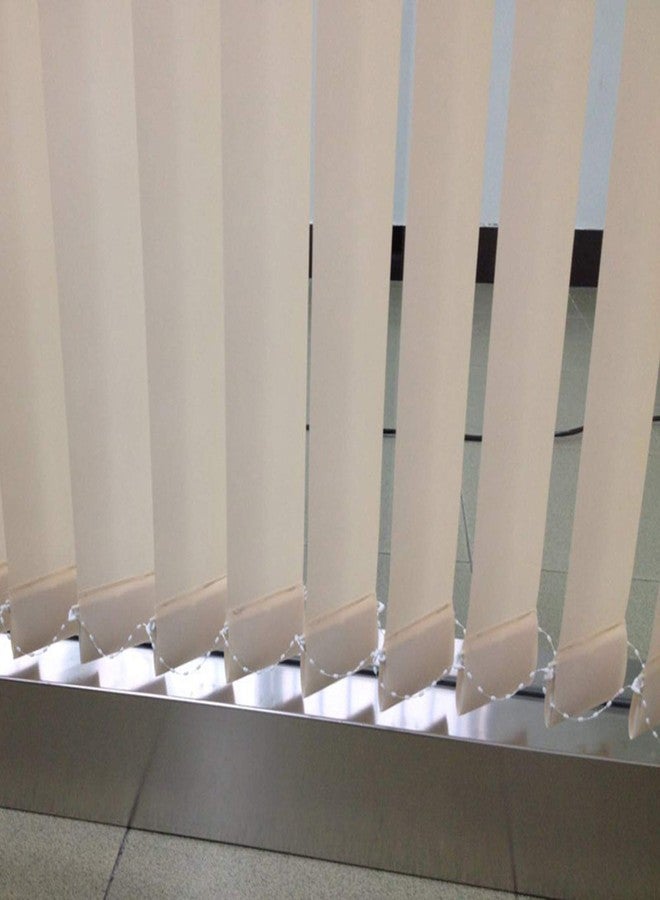 AXLIZER 10pcs Replacement Spares Bottom Weights Slats Vertical Blind Accessories, Vertical Blind Bottom Weights, Vertical Blind Hole Accessories - Image 5